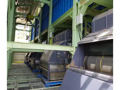 Cevherxatık Tip Kuru İki Katlı Manyetik Tambur Separatör