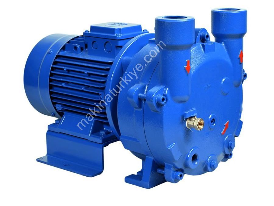 5,5 Kw Motor Gücü Monoblok Sulu Vakum Pompası