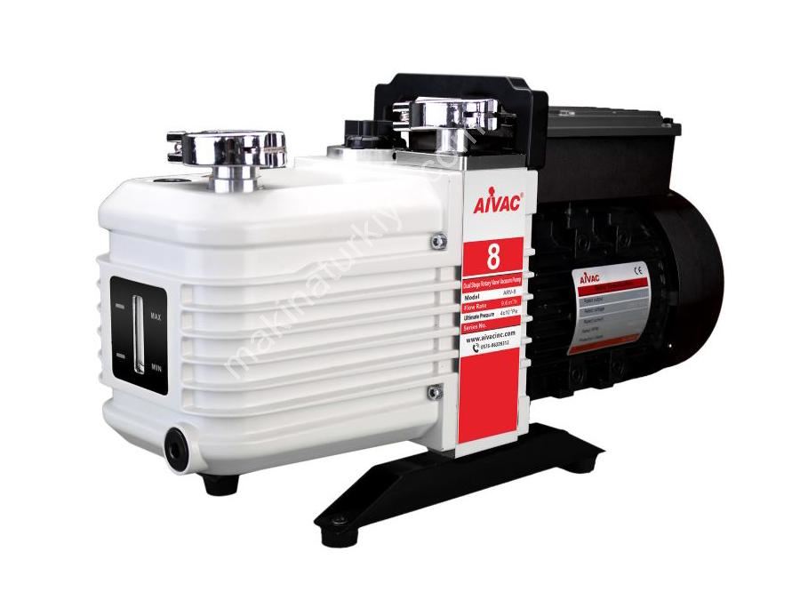 8 m³/h Yağlı Tip Çift Kademeli Vakum Pompası