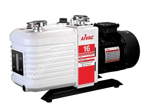 16 m³/h Yağlı Tip Çift Kademeli Vakum Pompası