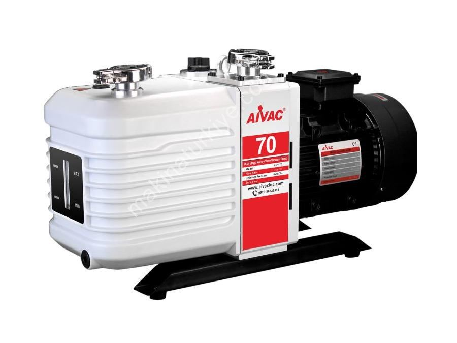70 m³/h Yağlı Tip Çift Kademeli Vakum Pompası