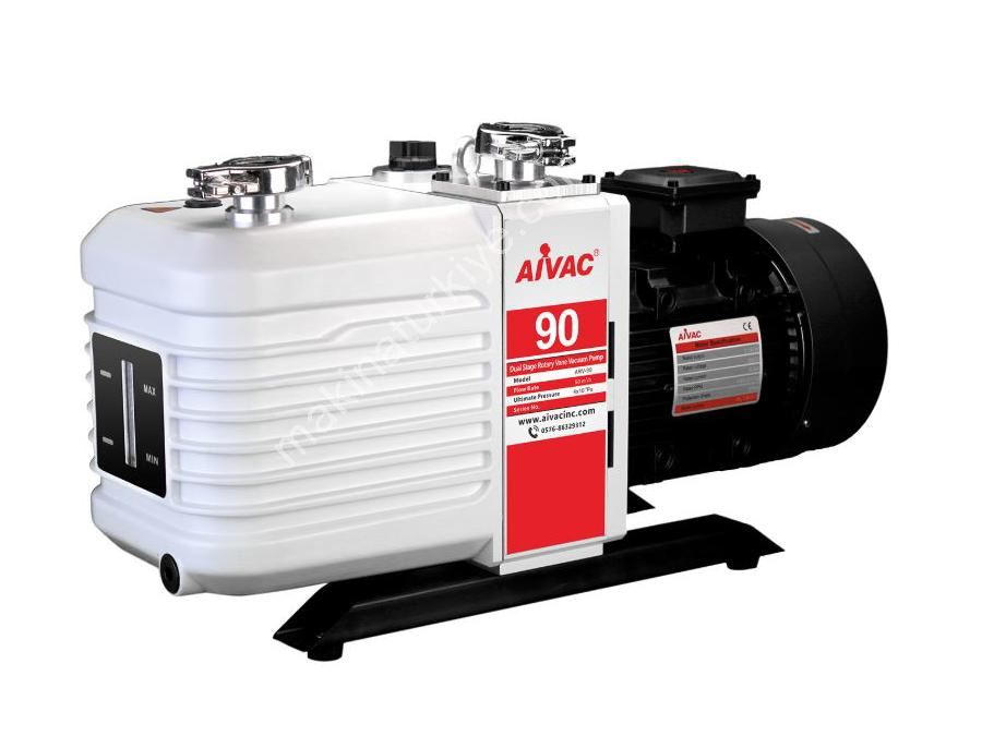 90 m³/h Yağlı Tip Çift Kademeli Vakum Pompası