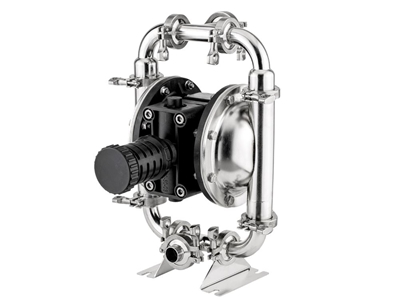 Pompe à diaphragme avec corps hygiénique de capacité 0-160 L/min - 2