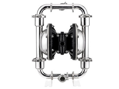 Pompe à diaphragme avec corps hygiénique de capacité 0-400 L/min - 0