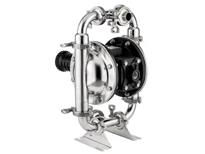 0-894 Lt/Dk Kapasiteli Hijyenik Gövdeli Diyaframlı Pompa