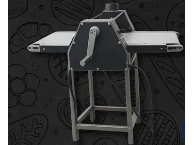 25X100 Cm Kanatlı Hamur Açma Makinası