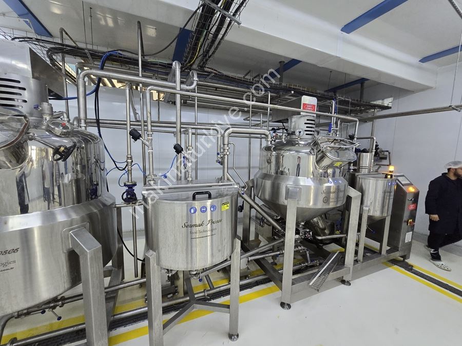 850Кг Производственная Мощность Кетчупа Майонеза Процессорная Машина