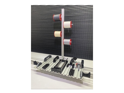 Plise Perde & Sineklik Üretim Makinası 4’Lü Komple Set (Kesme + Delme + İplik Takma + Çakım) - 3