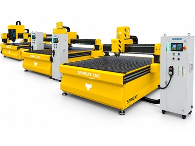 Routeur CNC à vide servo avec zone de découpe 210x370x18 cm - 0