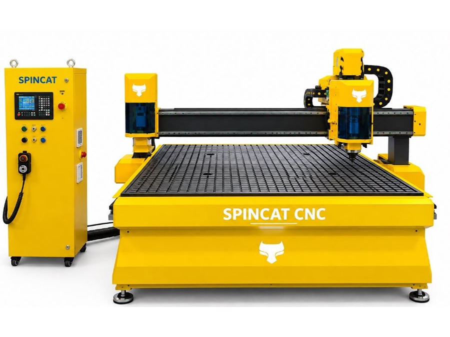 Routeur CNC à vide servo avec zone de découpe de 210x280x18 cm
