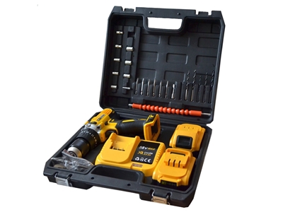 88Vf (Çelik Gövdeli) Darbeli Şarjlı Vidalama Matkap Seti - 3