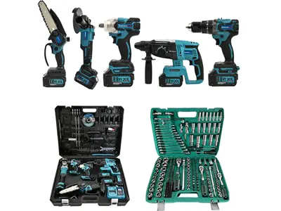 Akülü 6'Lı Grup Seti + 5'Li Makina Seti