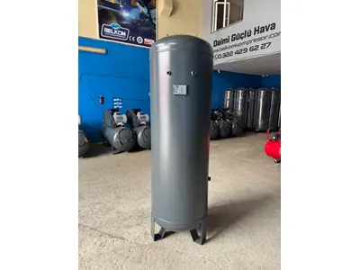 İmalattan 500 Lt Dikey 12 Bar Hava Tankı . Sıfır, Boyalı Testli, Ce Belgeli -Adana