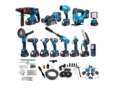 Battery-powered 13-Piece Set 36V 4Ah