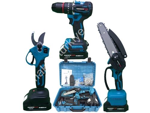 New Coal-Free Battery-Powered 3-Piece Garden Set