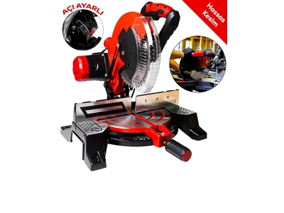 45° Açı Ayarlı 1500W Gönye Kesme Makinesi - 0