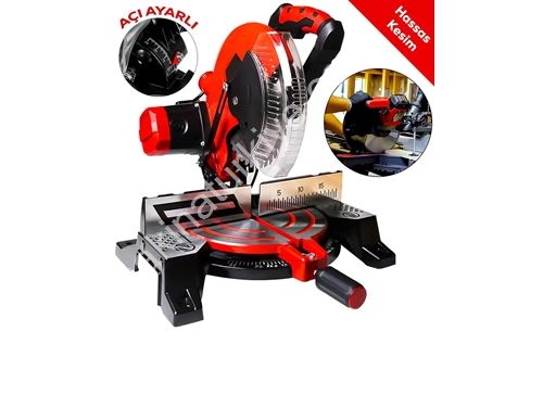 45° Açı Ayarlı 1500W Gönye Kesme Makinesi