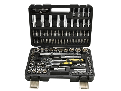 Tam Profesyonel 108 Parça Usta Lokma Takımı Parlak Çelik - 0