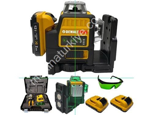 4D Lazer Sistemli 3 Fonksiyonlu Çift Akülü Mıknatıslı Lazer Terazi