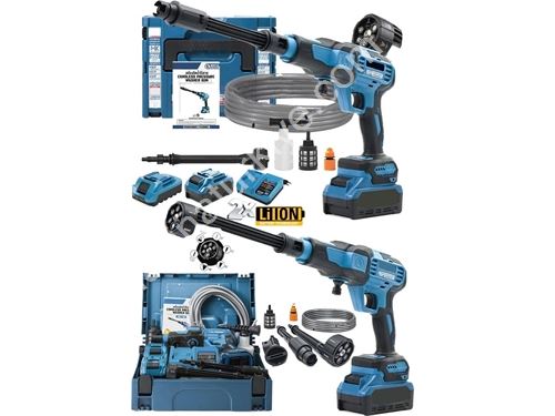 21500 W Maksimum Performanslı Yüksek Basınçlı Çift Akülü Oto Araba Yıkama Makinesi