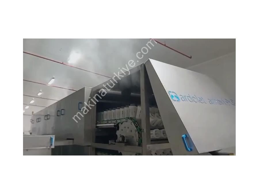 6000 Bottle/Hour Maximum Capacity Recyclable Glass Bottle Washing Machine