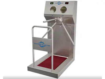 304 Cr Stainless Steel Hygiene Barrier Single