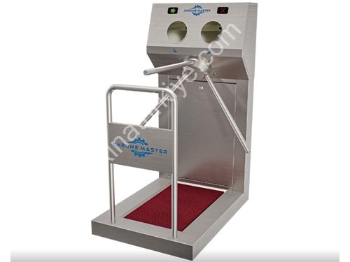 Barrière d'hygiène en acier inoxydable 304 Cr simple