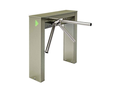 520 Mm Geçiş Aralıklı 1.2 Mm 304 Kalite Paslanmaz Çelik Çift Ayaklı Slim Tripod Turnike - 0