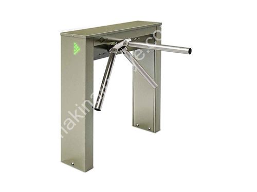 Tourniquet Slim Tripod à Double Pied en Acier Inoxydable de Qualité 304 avec Intervalle de Passage de 520 Mm