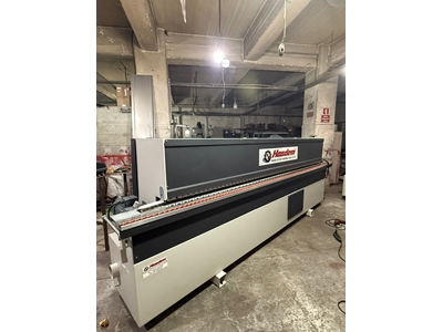 Machine à coller les bords PVC avec fraisage avant et coupe de tête et de fin - 5