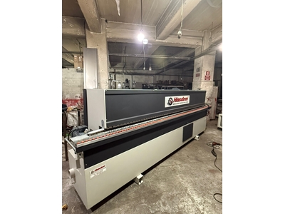 Machine à coller les bords PVC avec fraisage avant et coupe de tête et de fin - 6