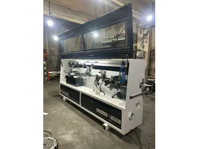 Baş Son Kesmeli Pvc Kenar Bantlama Makinası