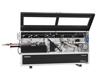 Machine de placage massif à coupe zéro à tête et à fin de vitesse de travail 14 