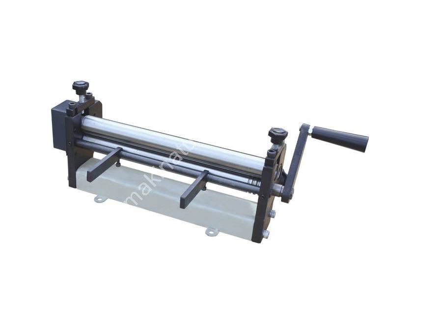 300x1.0 mm Kıvırmalı Kollu Manuel Silindir Makinası