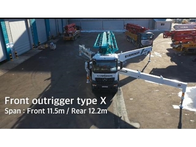 Everdigm M61 61 Metre Mobil Beton Pompası - 0