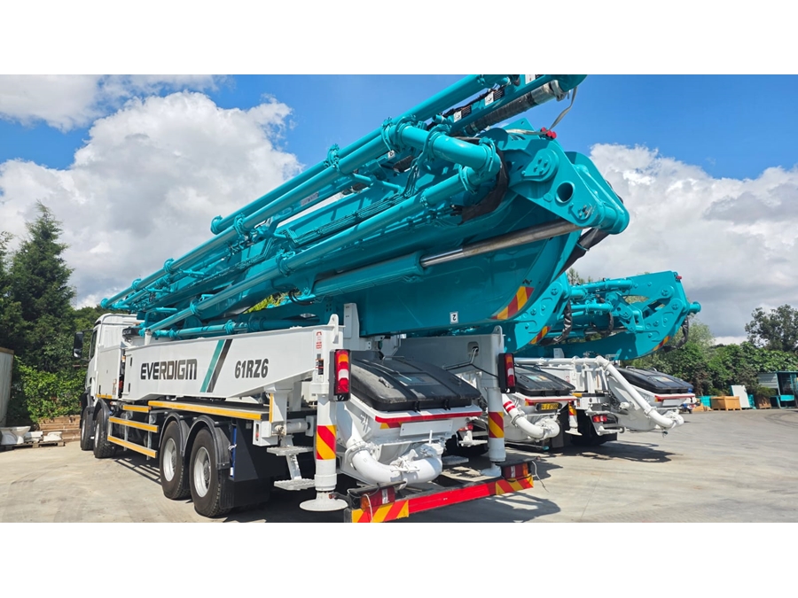 Pompe à béton mobile Everdigm M61 61 mètres