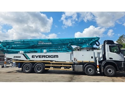 Pompe à béton mobile Everdigm M61 61 mètres - 6