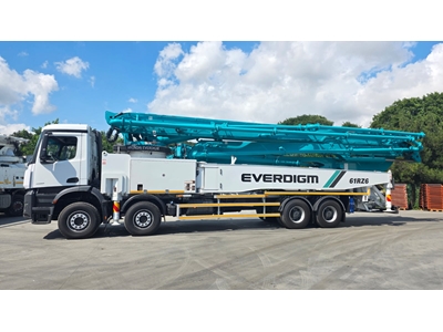 Pompe à béton mobile Everdigm M61 61 mètres - 5