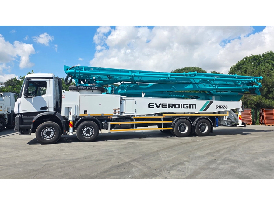 Pompe à béton mobile Everdigm M61 61 mètres