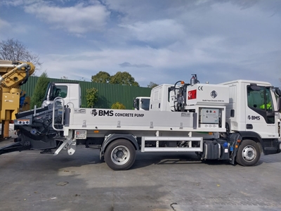 BMS BLP 1409 86 M³/H Hat Beton Pompası - 2