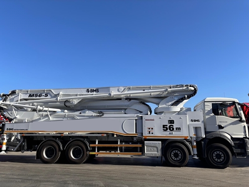 BMS M56 Nouvelle Pompe à Béton Mobile de 56 Mètres