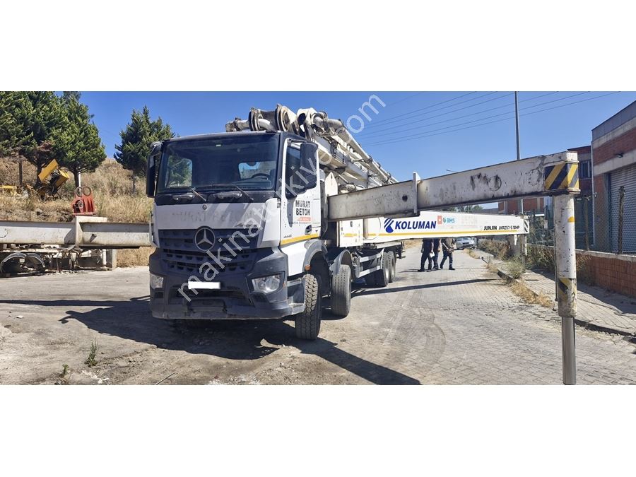Junjin M57 57 Metre Mobil Beton Pompası