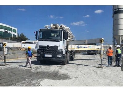 Junjin M57 57 Metre Mobil Beton Pompası - 2