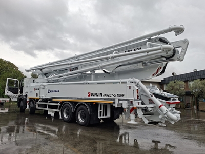 Junjin M57 57 Metre Mobil Araç Üstü Beton Pompası - 8