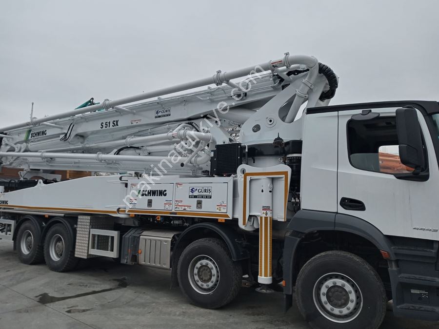 Schwing M51 51 Metre Mobil Beton Pompası