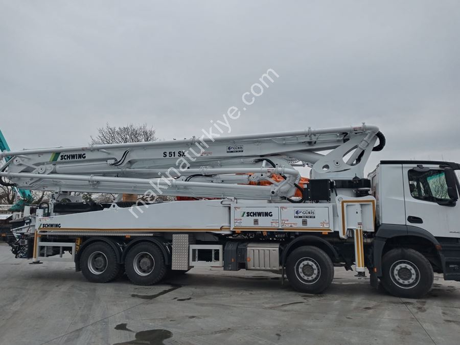Schwing M51 51 Metre Mobil Beton Pompası
