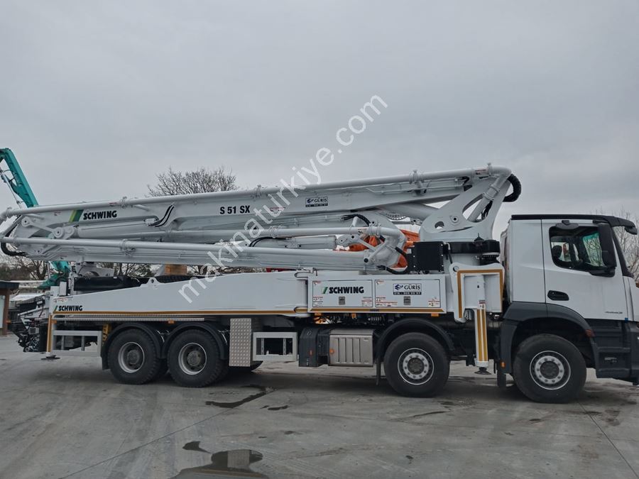 Schwing M51 51 Metre Mobil Beton Pompası