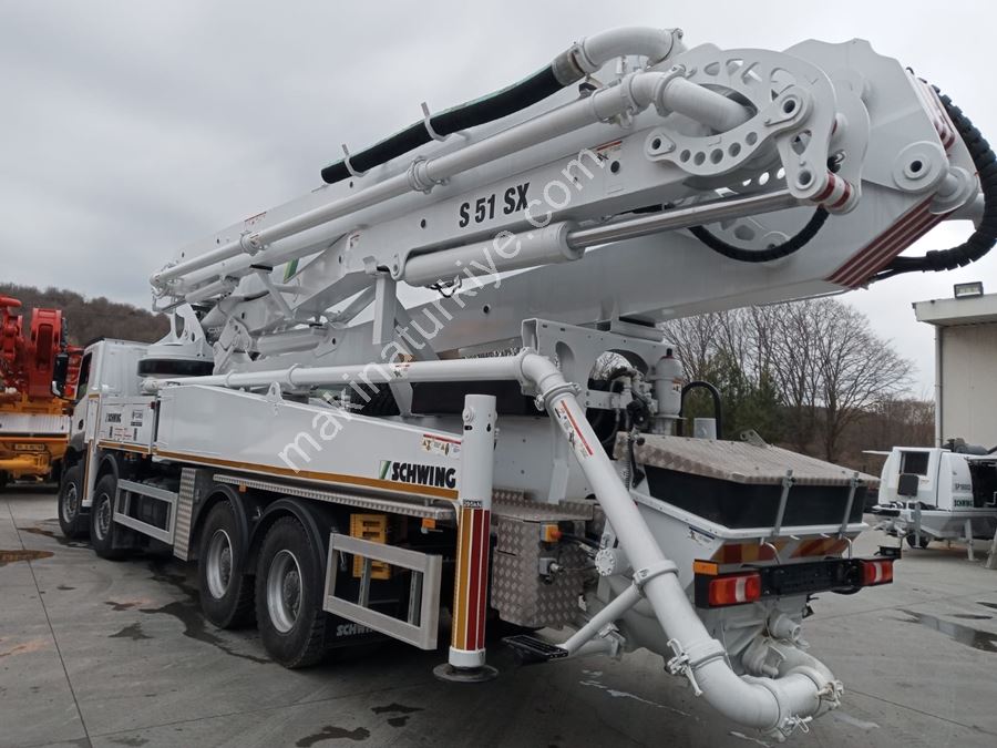 Schwing M51 51 Metre Mobil Beton Pompası