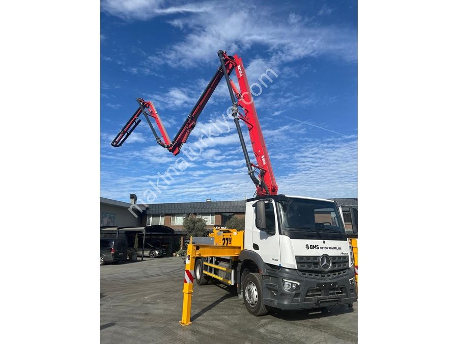 Everdigm M27 27 Metre Mobil Beton Pompası