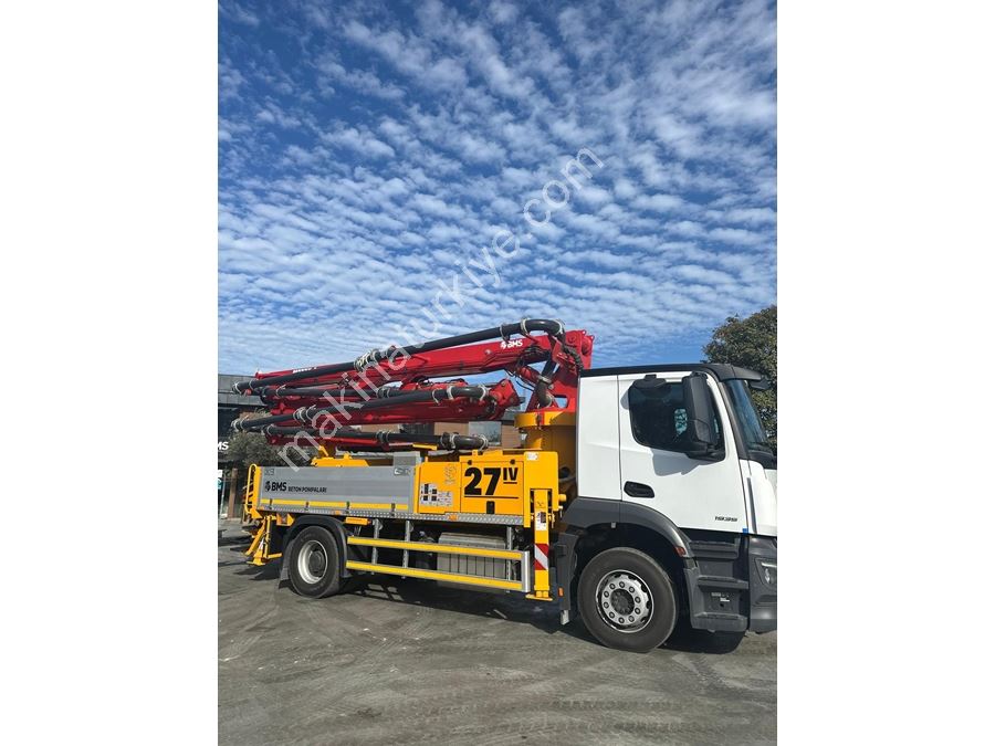 Everdigm M27 27 Metre Mobil Beton Pompası